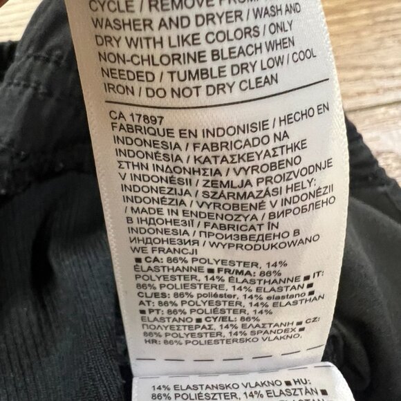 Athleta Brooklyn Jogger Women's Size 6, Black, Pull On, Comfort, Lightweight - Picture 9 of 14